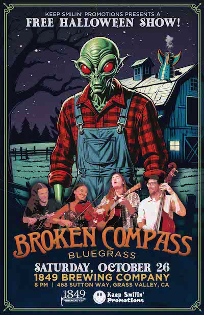 Halloween Show at 1849 Brewing Grass Valleyt